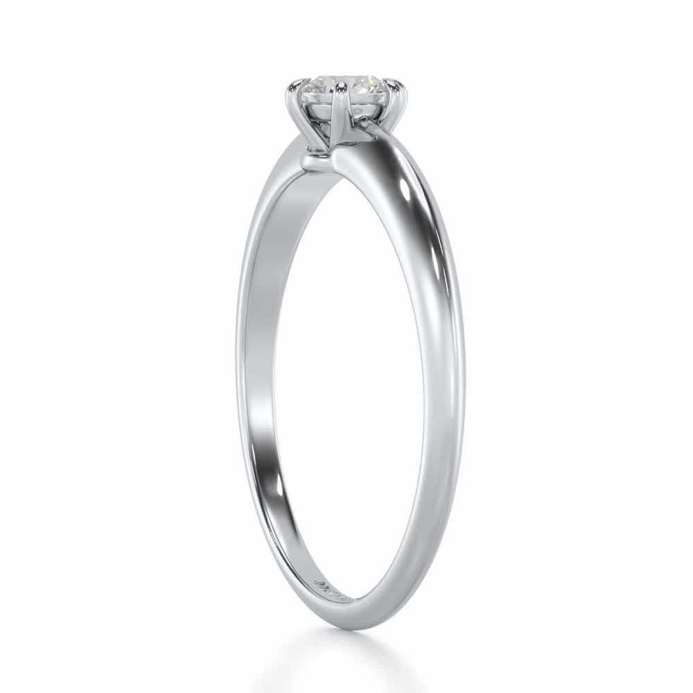 Imperial Beacon Women Solitaire Ring - White Gold - Image 3