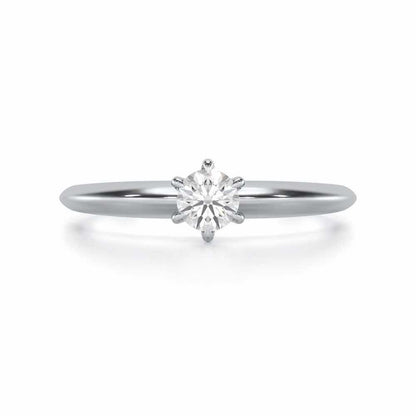 Imperial Beacon Women Solitaire Ring - White Gold - Image 4