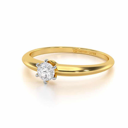 Imperial Beacon Women Solitaire Ring - Yellow Gold - Image 2