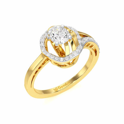 Imperial Glow Solitaire Ring - Yellow Gold - Image 1