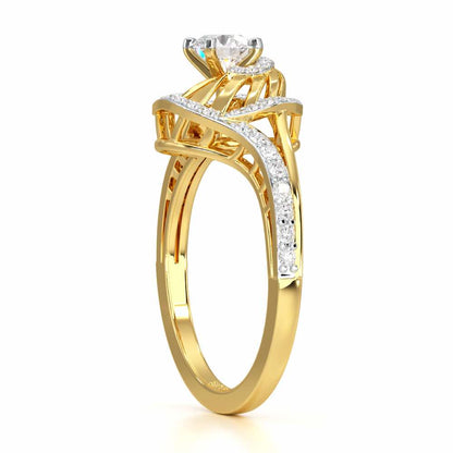 Imperial Glow Solitaire Ring - Yellow Gold - Image 3