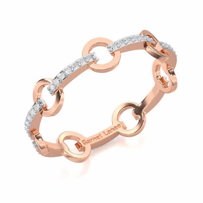 Imperial Idol Silver Ring - Rose Gold - Image 1
