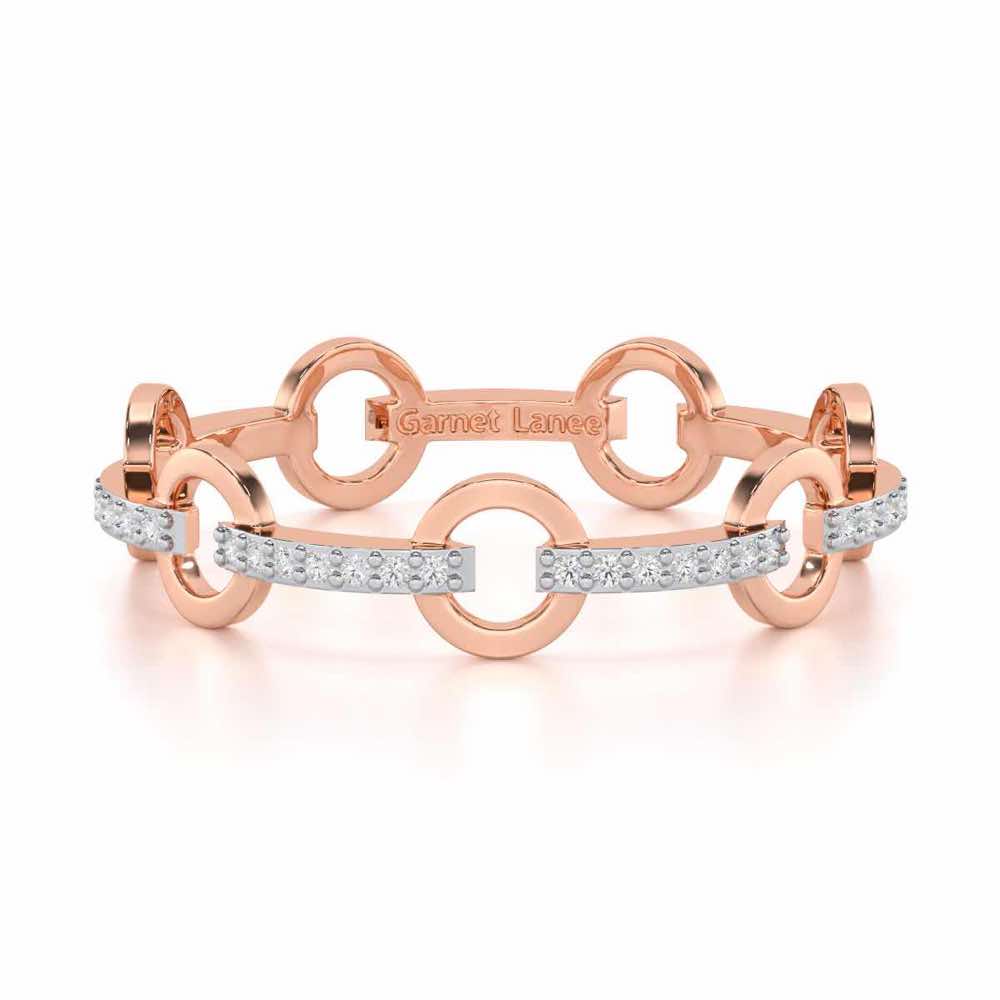 Imperial Idol Silver Ring - Rose Gold - Image 4