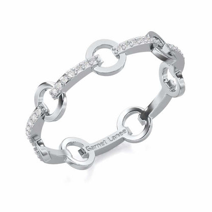Imperial Idol Silver Ring - White Gold - Image 1