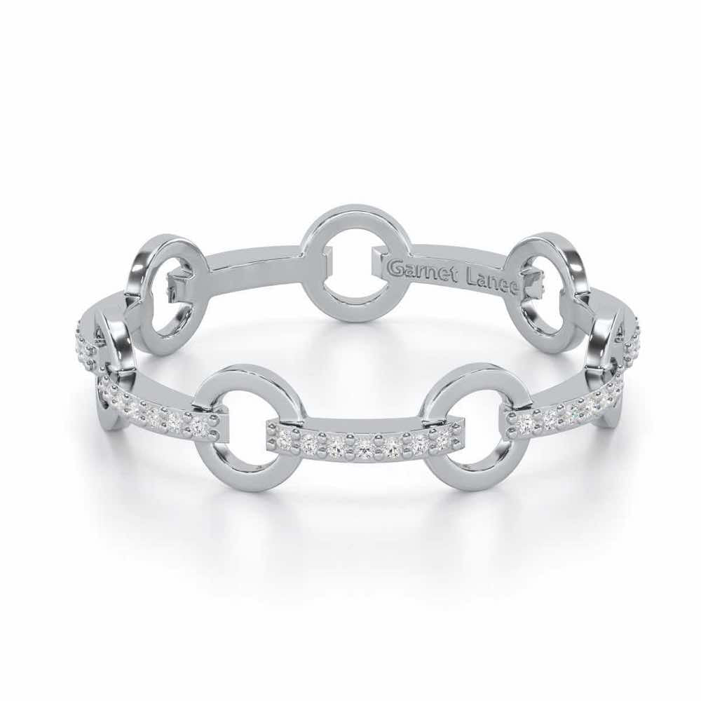 Imperial Idol Silver Ring - White Gold - Image 2