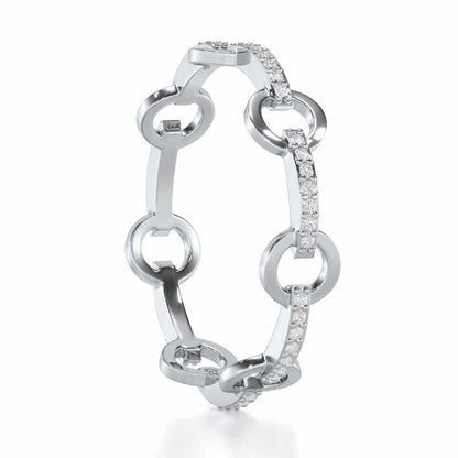 Imperial Idol Silver Ring - White Gold - Image 3
