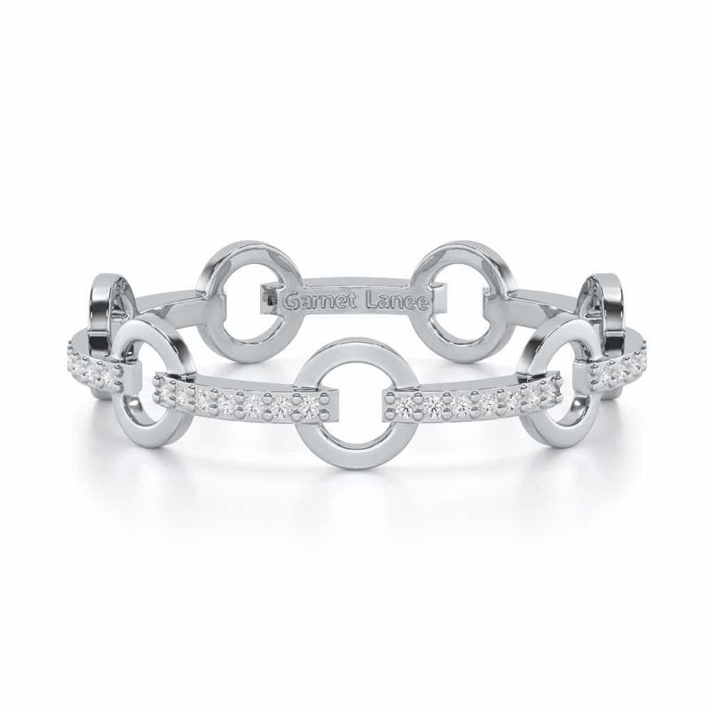 Imperial Idol Silver Ring - White Gold - Image 4