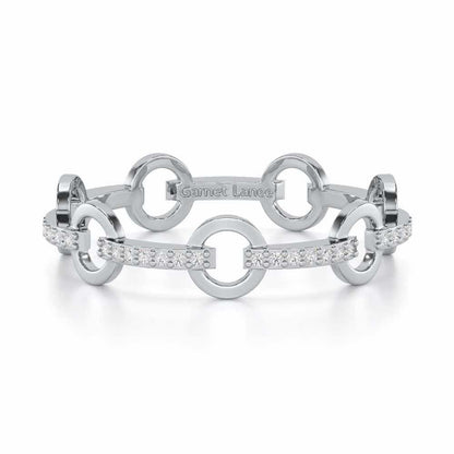 Imperial Idol Silver Ring - White Gold - Image 4