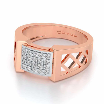 Impression Ring For Men - Rose Gold - Image 2
