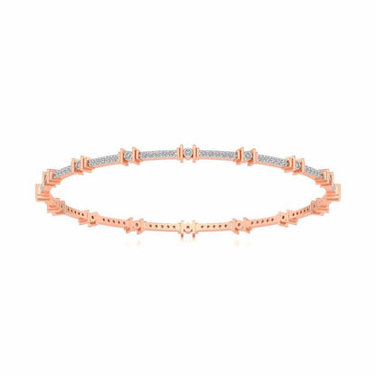Indus Silver Bangles - Rose Gold - Image 5
