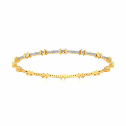 Indus Silver Bangles - Yellow Gold - Image 5