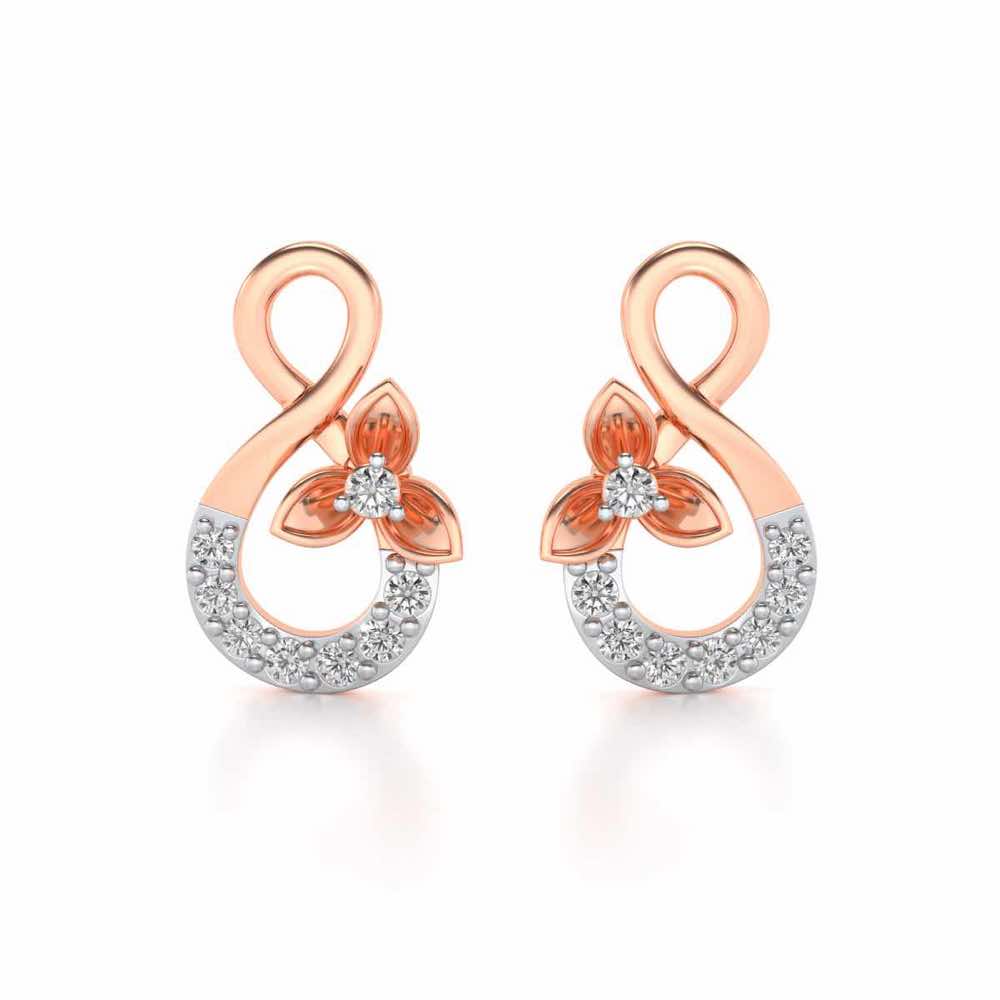 Infinity Flora Earrings