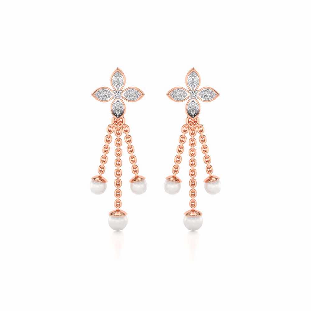 Ishani Silver Dangler Earrings