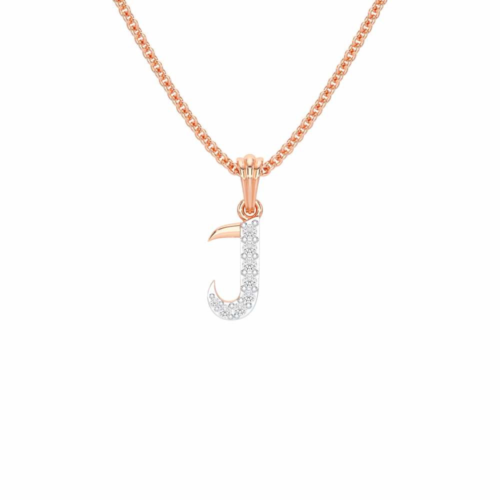 J-Luke Silver Pendant - Rose Gold - Image 1