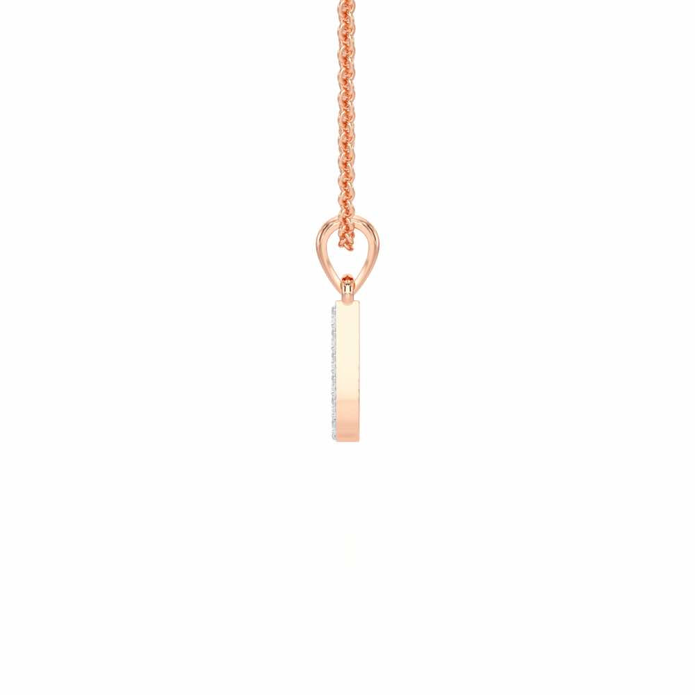 J-Luke Silver Pendant - Rose Gold - Image 3