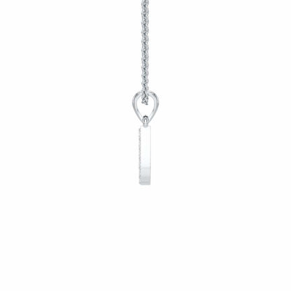 J-Luke Silver Pendant - White Gold - Image 3