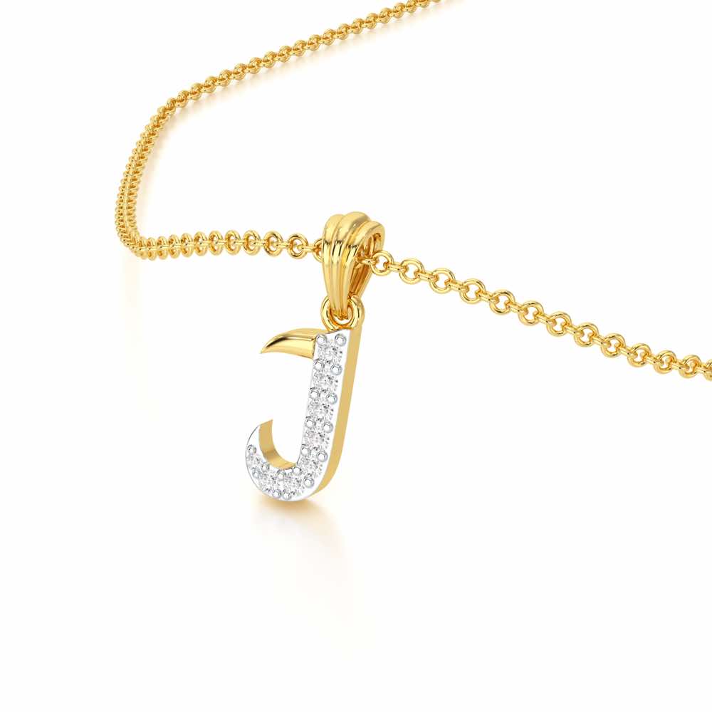 J-Luke Silver Pendant - Yellow Gold - Image 2