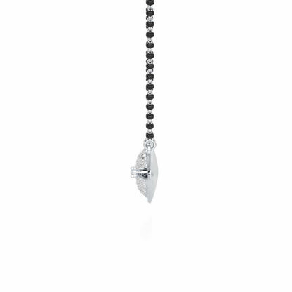 Kalyana Bhav Silver Mangalsutra - White Gold - Image 4