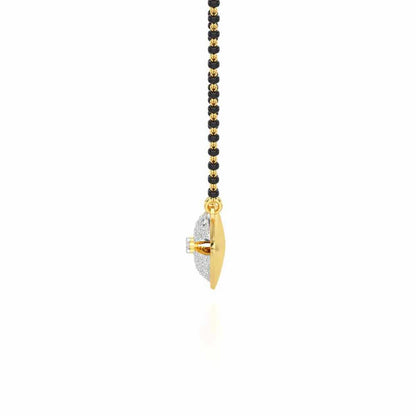 Kalyana Bhav Silver Mangalsutra - Yellow Gold - Image 4