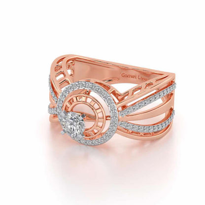 Kalyani Solitaire Ring - Rose Gold - Image 2