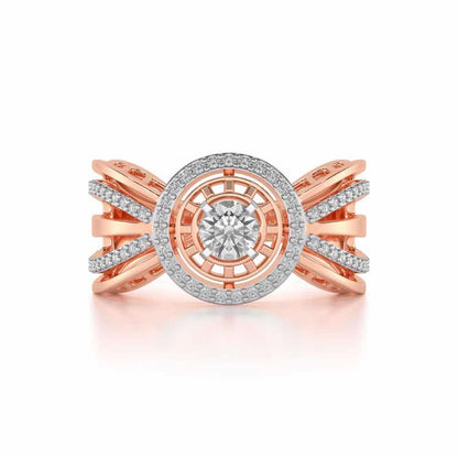 Kalyani Solitaire Ring - Rose Gold - Image 4