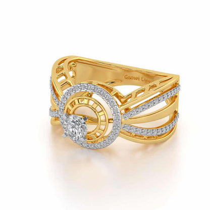 Kalyani Solitaire Ring - Yellow Gold - Image 2