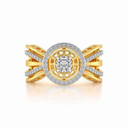 Kalyani Solitaire Ring - Yellow Gold - Image 4