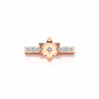 Kamal Silver Watch Band - Rose Gold - Image 2
