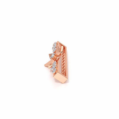 Kamal Silver Watch Band - Rose Gold - Image 4