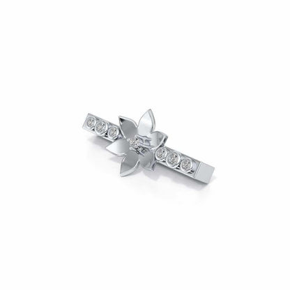 Kamal Silver Watch Band - White Gold - Image 3