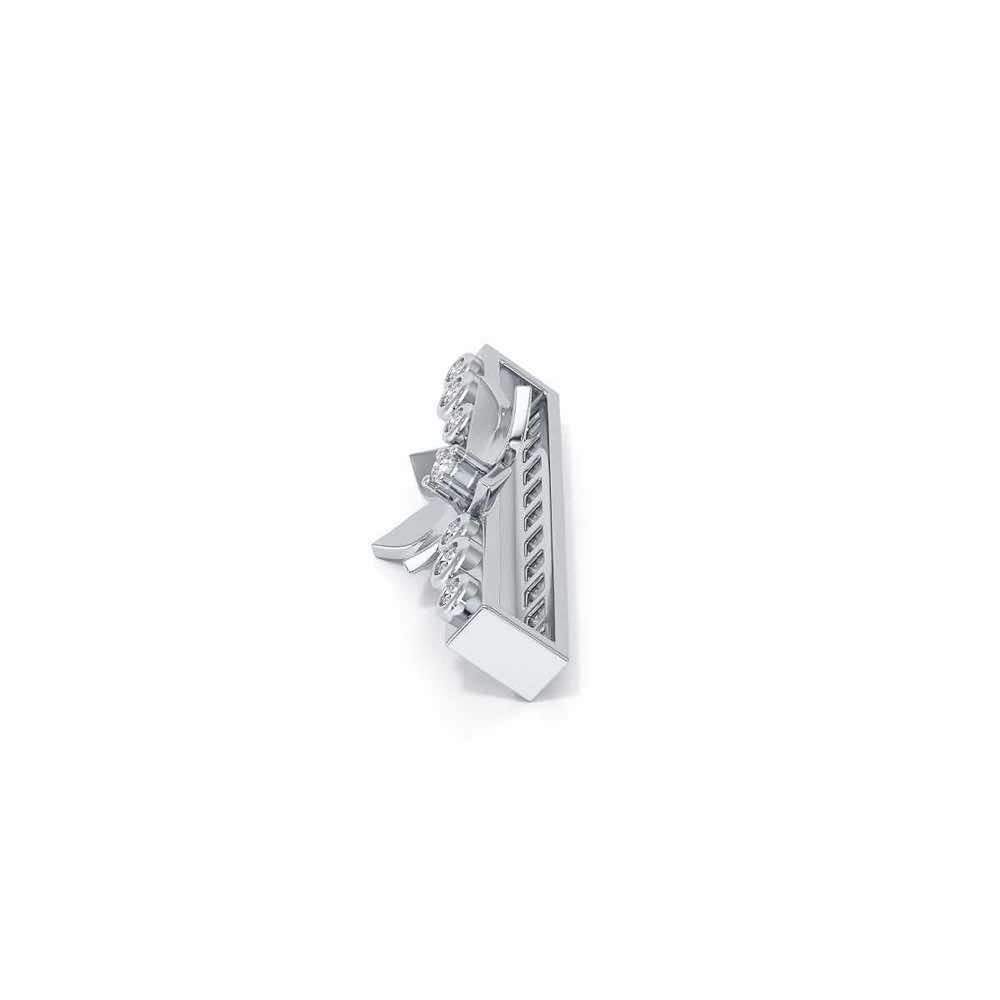 Kamal Silver Watch Band - White Gold - Image 4
