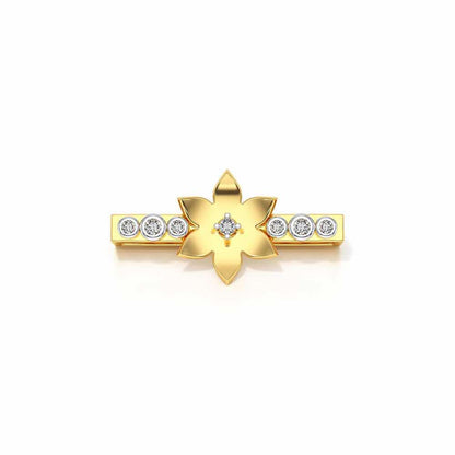 Kamal Silver Watch Band - Yellow Gold - Image 2
