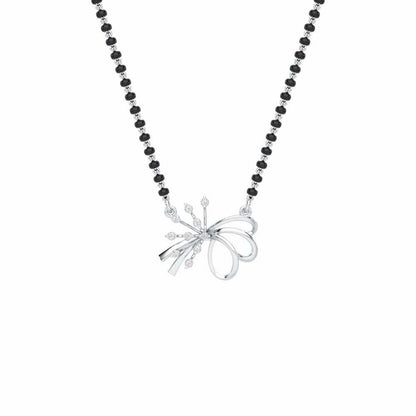 Kanya Ratna Silver Mangalsutra - White Gold - Image 1