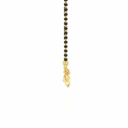Kanya Ratna Silver Mangalsutra - Yellow Gold - Image 4