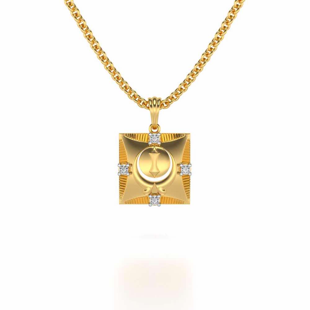Khalsa Silver Pendant