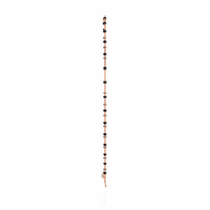Komal Silver Mangalsutra - Rose Gold - Image 4