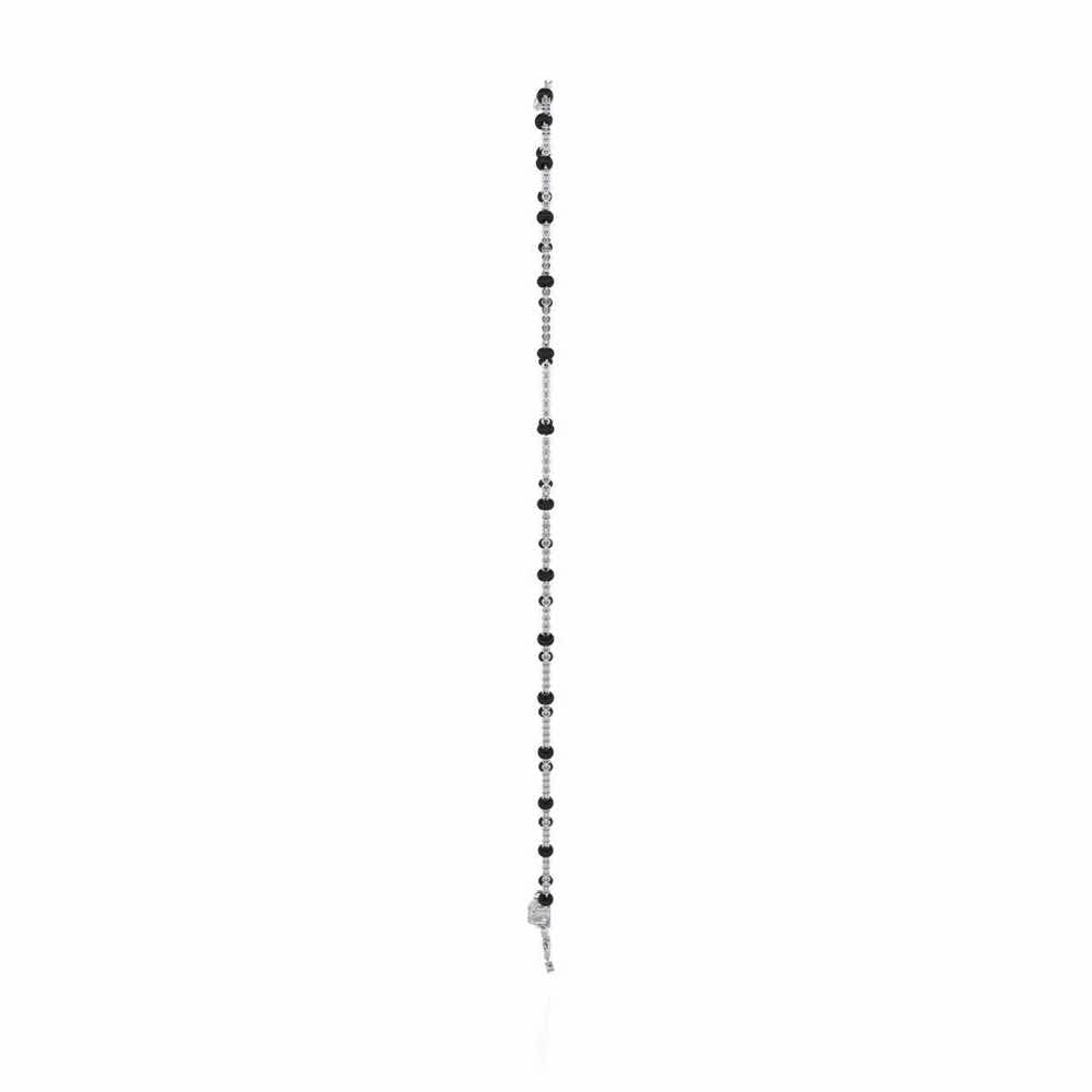 Komal Silver Mangalsutra - White Gold - Image 4
