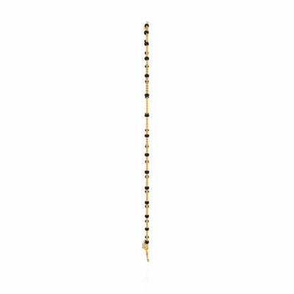 Komal Silver Mangalsutra - Yellow Gold - Image 4