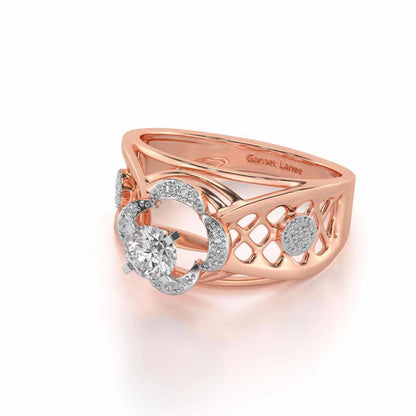Lalita Solitaire Ring - Rose Gold - Image 2