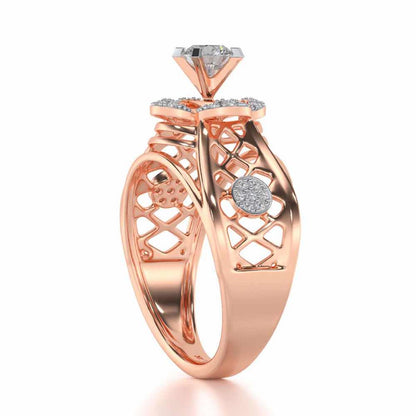 Lalita Solitaire Ring - Rose Gold - Image 3