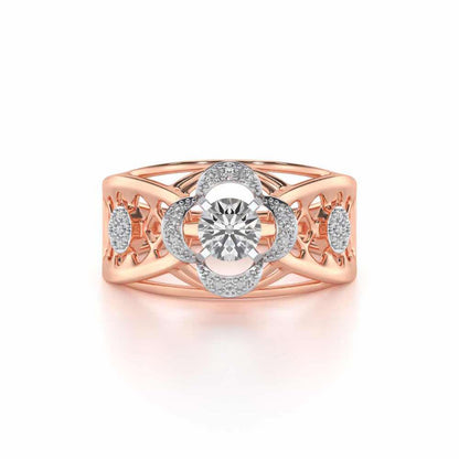 Lalita Solitaire Ring - Rose Gold - Image 4