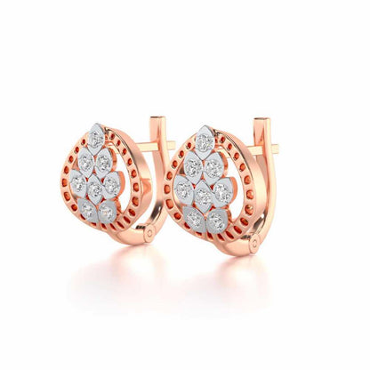 Lavish Leaves Silver Bali - Rose Gold - Image 3