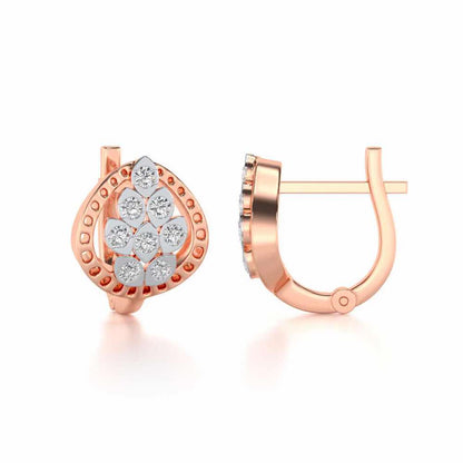 Lavish Leaves Silver Bali - Rose Gold - Image 4