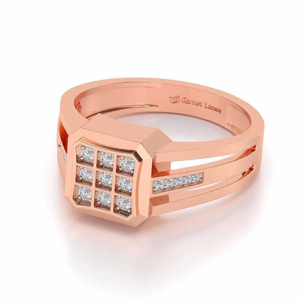 Lavish Ring For Men - Rose Gold - Image 2