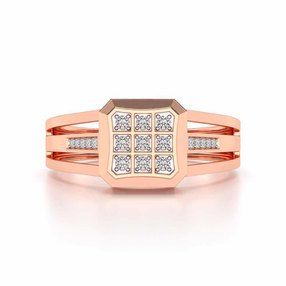 Lavish Ring For Men - Rose Gold - Image 4