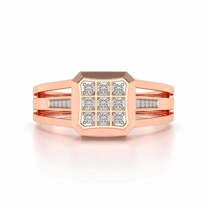 Lavish Ring For Men - Rose Gold - Image 4