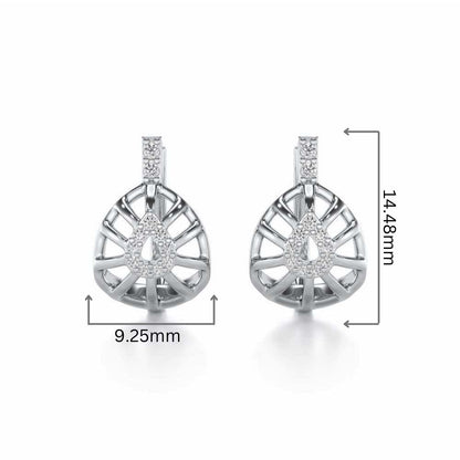 Leaf Amulet Silver Bali - White Gold - Image 2