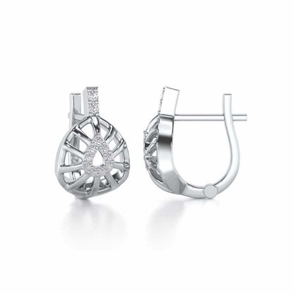 Leaf Amulet Silver Bali - White Gold - Image 4