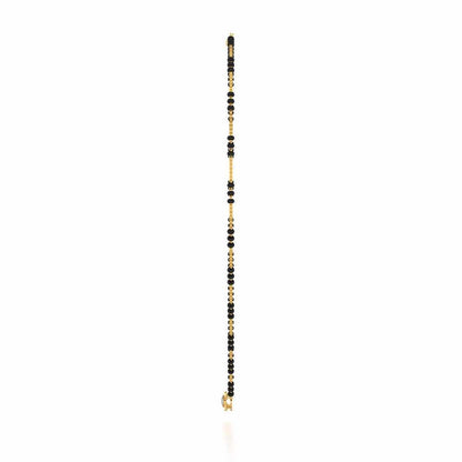 Leela Silver Mangalsutra - Yellow Gold - Image 4
