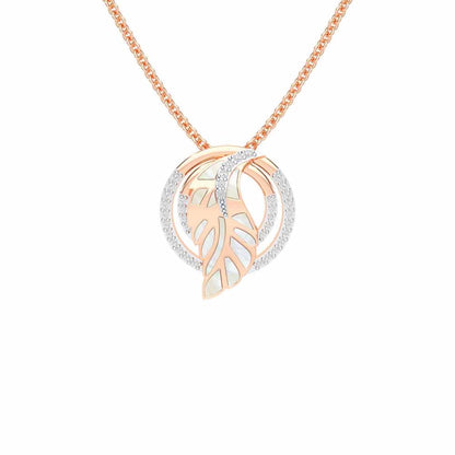 Legacy Shine Silver Pendant - Rose Gold - Image 1